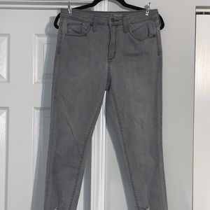 Gray Ripped Jeans